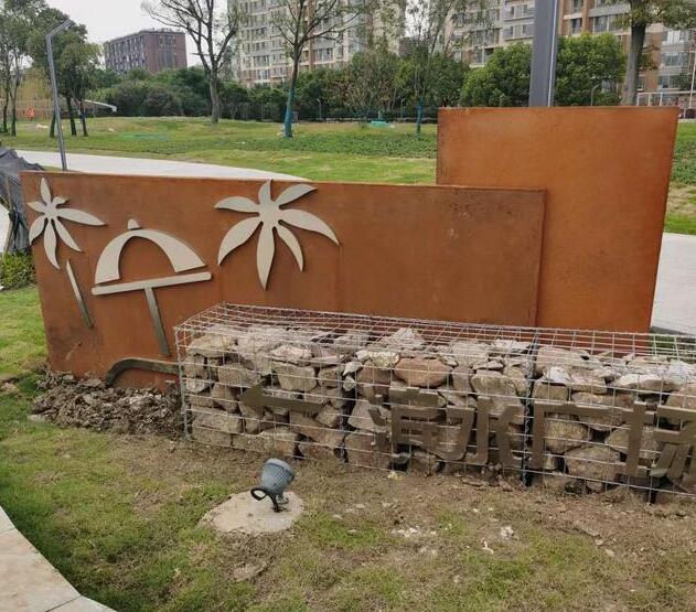 涪陵锈钢板挡土墙